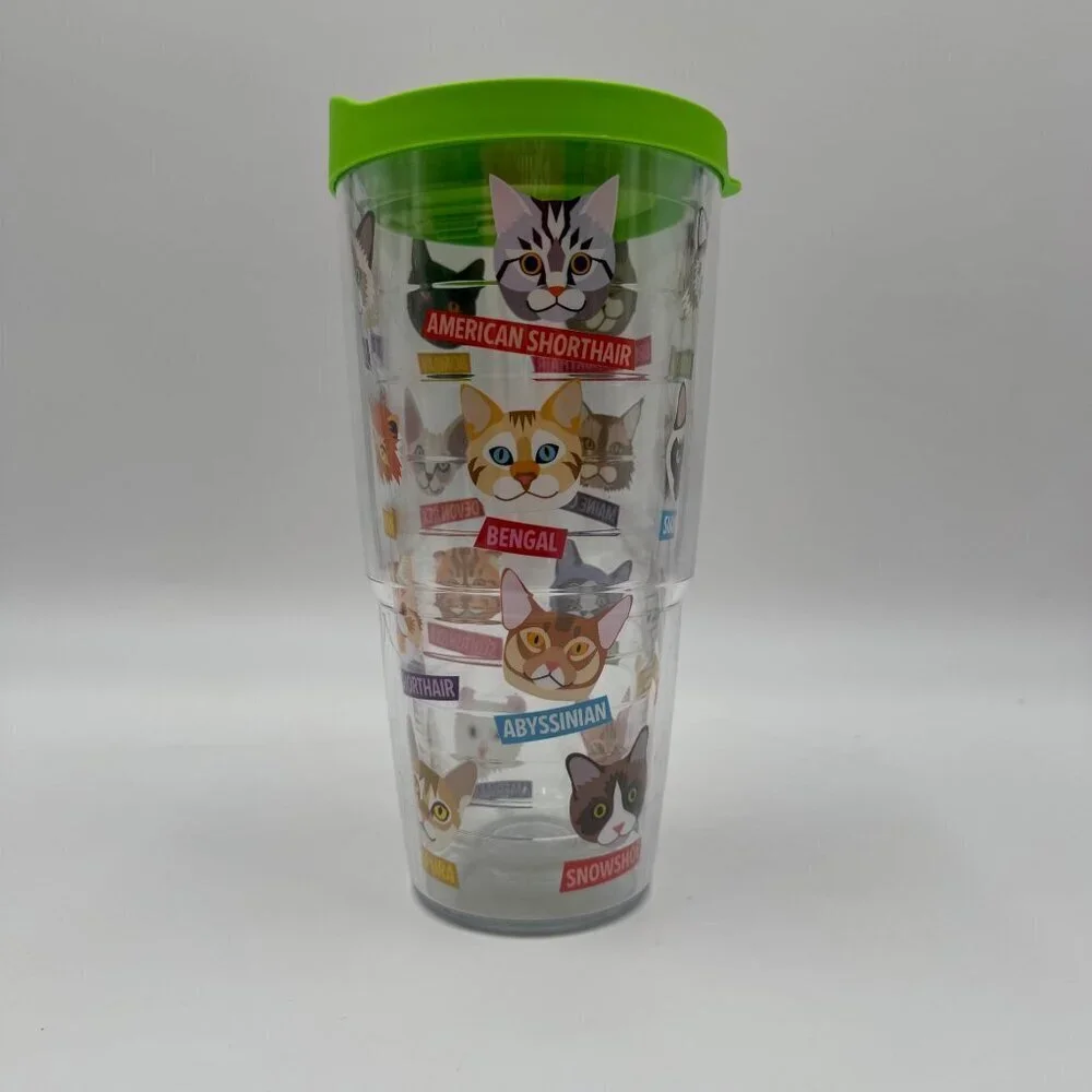 Tervis 24oz Tumbler with Lid Assorted Cats
